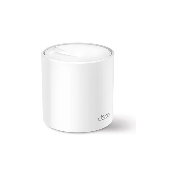 Deco X50 (1-Pack) | Wi-Fi 6 Mesh Sistemi | AX3000 Mbps Hız | Fiber Uyumlu | Çift Bant | Gigabit Port | 150 Cihaz | 230 m² Kapsama | WPA3 | Mobil Uygulama ile Kolay Kurulum ürün görseli 1