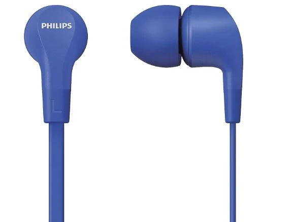 Philips TAE1105 Mavi Kablolu Kulak İçi Kulaklık-AMBALAJ HASARLI(SIFIR KONDİSYONDA) ürün görseli 1