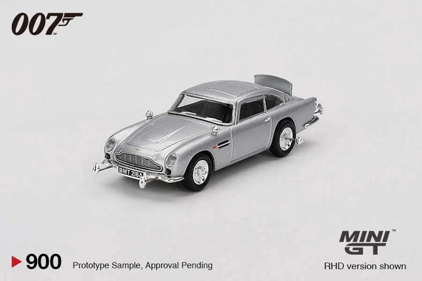 Mini GT 1/64 Aston Martin DB5 James Bond “Goldfinger” English Blister Paket MGT00900-007E ürün görseli 1