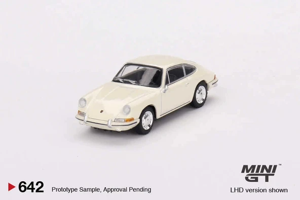 Mini GT MGT00642 1/64 Porsche 901 1963 Ivory ürün görseli 1