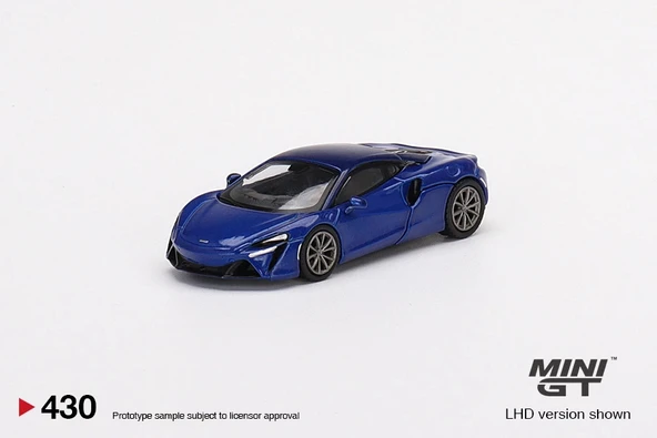 Mini GT MGT00430 1/64 McLaren Artura Volcano Blue ürün görseli 1