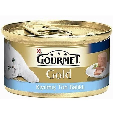 Gourmet Gold Kıyılmış Ton Balıklı Yetişkin Kedi Konservesi 85 gr ürün görseli 1