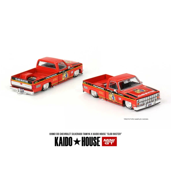 Mini GT 1/64 Chevrolet Silverado TAMIYA x KAIDO HOUSE "Clod Buster" ürün görseli 1