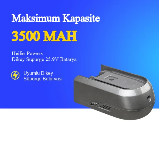 Heifer Powerx Dikey Süpürge 3500 mAh Batarya ürün görseli 1