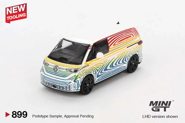 Mini GT MGT00899 1/64 Volkswagen ID. Buzz Prototype "Rainbow" ürün görseli 1