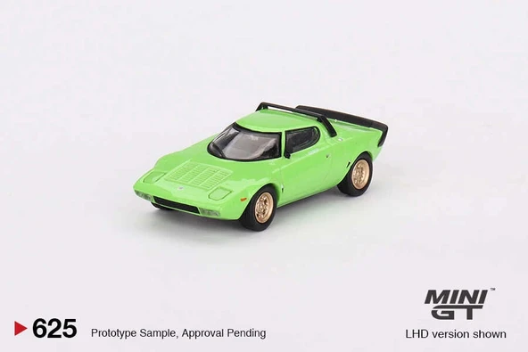 Mini GT MGT00625 1/64 Lancia Stratos HF Stradale Verde Chiaro ürün görseli 1