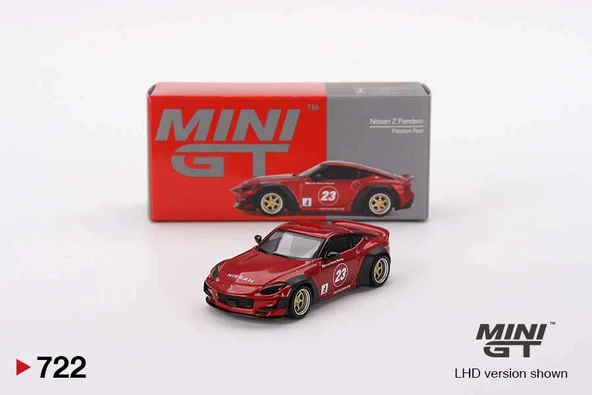 MINI GT MGT00722 1/64 Nissan Z Pandem Passion Red ürün görseli 1