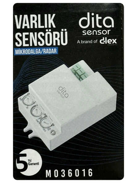 Dita MO36016 Mikrodalga / Radar Asma Tavan içi 360° Varlık Sensörü ürün görseli 1