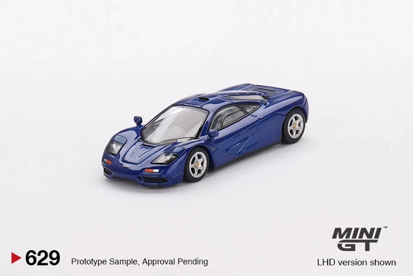 Mini GT MGT00629 1/64 McLaren F1 Cobalt Blue ürün görseli 1