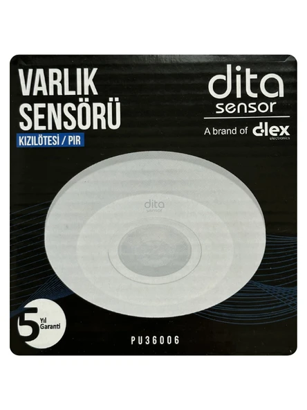 Dita PU36006 Kızılötesi / PIR Sıva Üstü 360° Varlık Sensörü ürün görseli 1