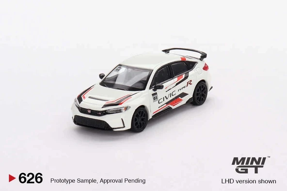 Mini GT MGT00626 1/64 Honda Civic Type R 2023 Honda Thanks Day Vietnam ürün görseli 1