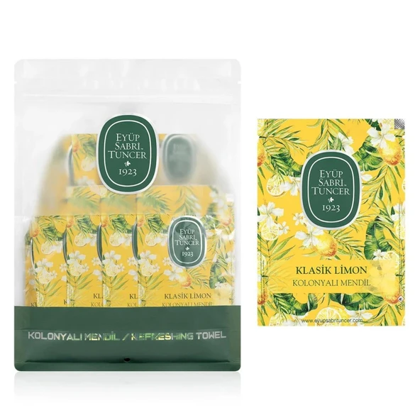 EST LIMON KOLONYALI MENDIL 50 LI BUYUK ürün görseli 1