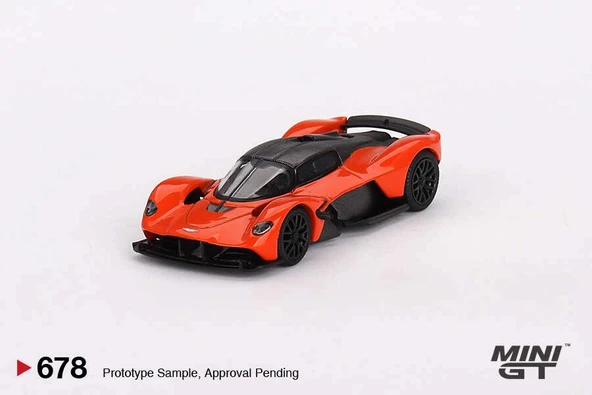 Mini GT MGT00678 1/64 Aston Martin Valkyrie Maximum Orange GT ürün görseli 1
