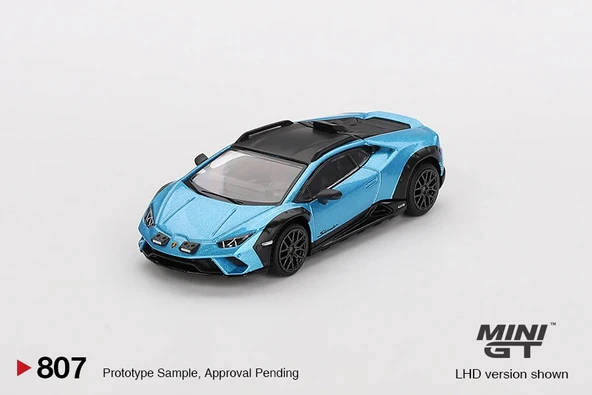 Mini GT MGT00807 1/64 Lamborghini Huracán Sterrato Blu Aegir ürün görseli 1