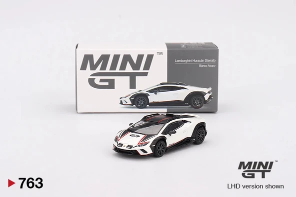 Mini GT MGT00763 1/64 Lamborghini Huracán Sterrato Bianco Asopo ürün görseli 1