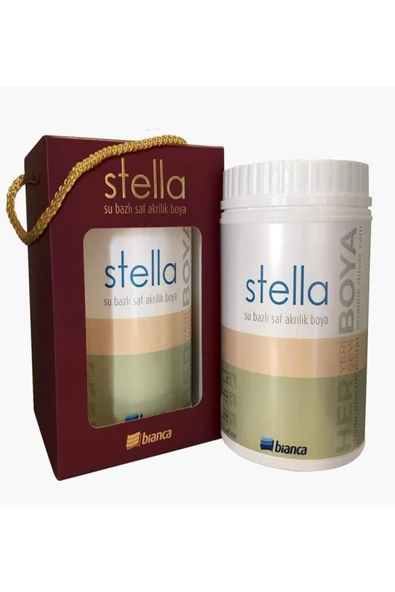 Bianca Stella Saf Akrilik 0.5 Litre Mistik Beyaz mistik beyaz ürün görseli 1
