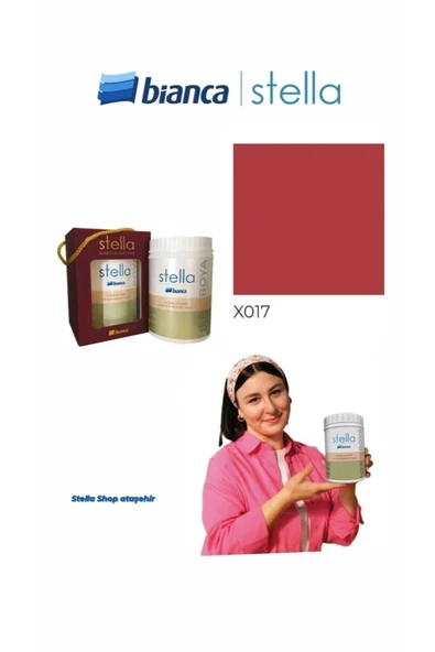 Bianca Stella Su Bazlı Saf Akrilik Boya 500ml - X017 X017 ürün görseli 1