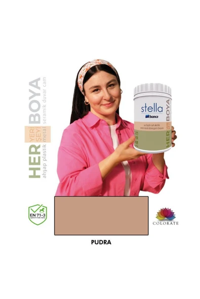 Bianca Stella Serisi Yeni Nesil Yüzey Dönüşüm Boyası - Pudra Pudra ürün görseli 1