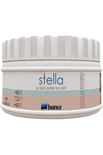 SanalAMCA Store Bianca Stella Su Bazlı Sıvı Cam Parlak 250 Ml Şeffaf Resimdeki ürün görseli 1