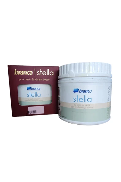 Bianca Stella Yeni Nesil Dönüşüm Boyası Antrasit 0,5 Lt ANTRASİT ürün görseli 1