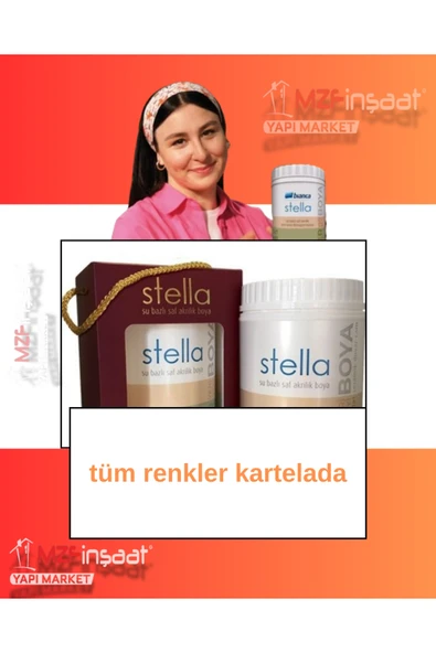 Bianca Stella Su Bazlı Akrilik Boya Yanık Portakal yanık portakal ürün görseli 1