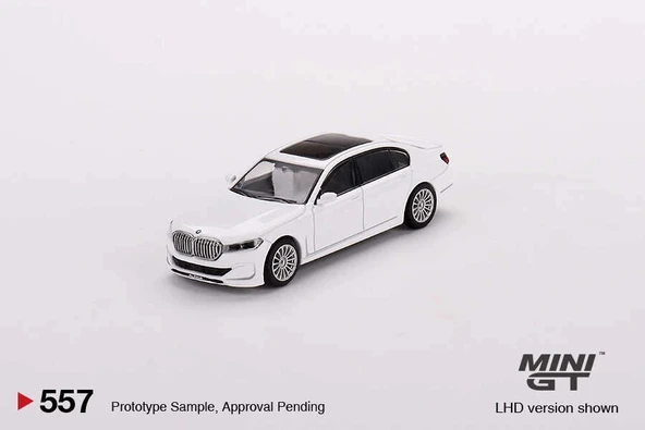 Mini GT MGT00557 1/64 BMW Alpina B7 xDrive Alpina White ürün görseli 1