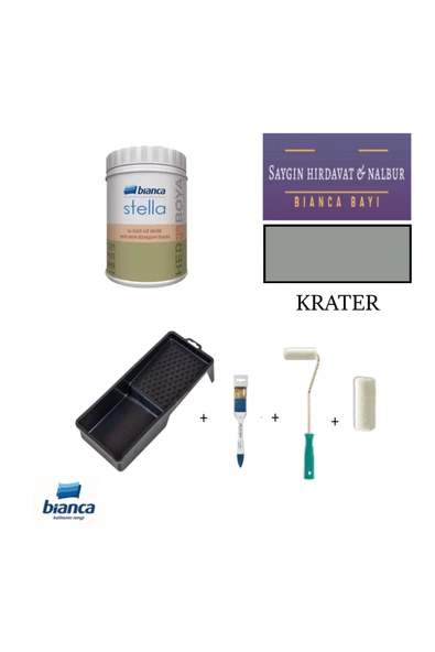 Bianca Stella Yeni Nesil Dönüşüm Boyası Dolap Boyama Seti Krater Krater ürün görseli 1