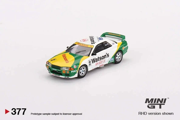 Mini GT MGT00377 Nissan Skyline GT-R (R32) Gr. A #2 1991 Macau GP ürün görseli 1