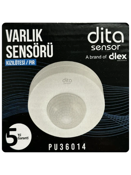 Dita PU36014 Kızılötesi / PIR Sıva Üstü 360° Varlık Sensörü ürün görseli 1
