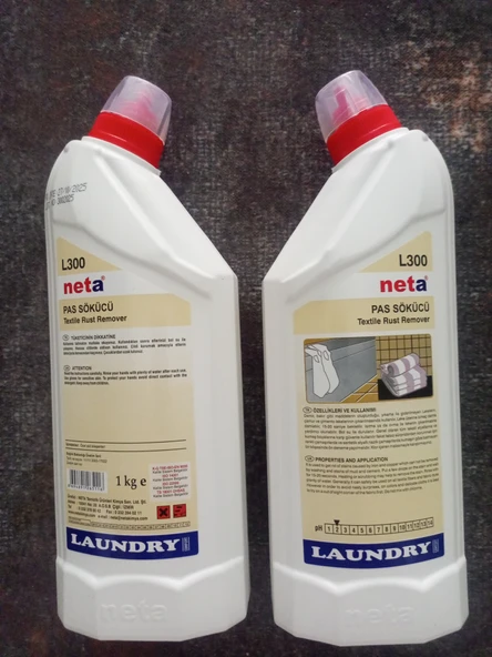NETA TEKSTİL PAS KİR SÖKÜCÜ 1 KG X 2Lİ - Resim 2