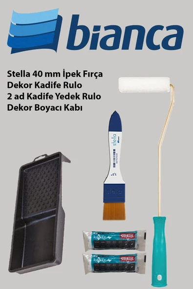 Bianca Fırça & Rulo Set ürün görseli 1