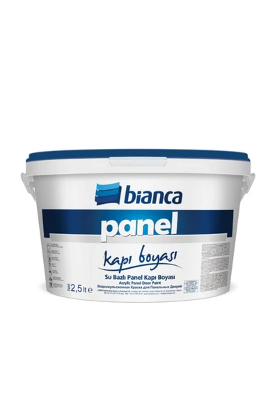 Bianca Su Bazlı Panel Kapı Boyası 2,5 Lt Beyaz ürün görseli 1