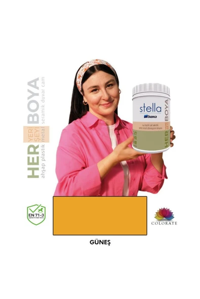 Bianca Stella Serisi Yeni Nesil Yüzey Dönüşüm Boyası - Güneş Güneş ürün görseli 1