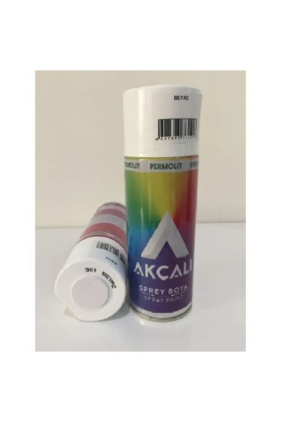 Akçalı Beyaz Sprey Boya 400 ml BEYAZ ürün görseli 1