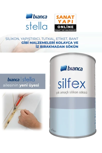 Bianca Silfex Çok Amaçlı Silikon Sökücü 1 KG Şeffaf ürün görseli 1
