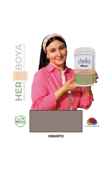 Bianca Stella Serisi Yeni Nesil Yüzey Dönüşüm Boyası - Granito Granito ürün görseli 1