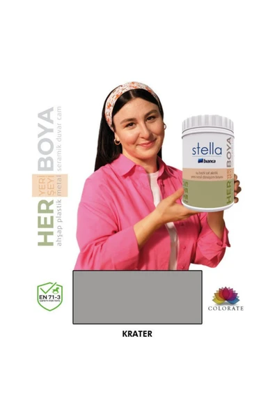Bianca Stella Serisi Yeni Nesil Yüzey Dönüşüm Boyası - Krater Krater ürün görseli 1