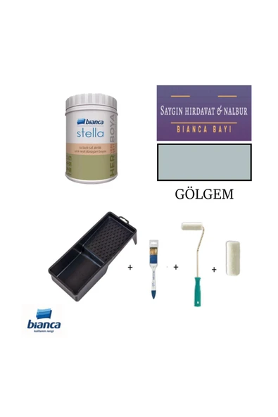 Bianca Stella Yeni Nesil Dönüşüm Boyası Dolap Boyama Seti Gölgem Gölgem ürün görseli 1