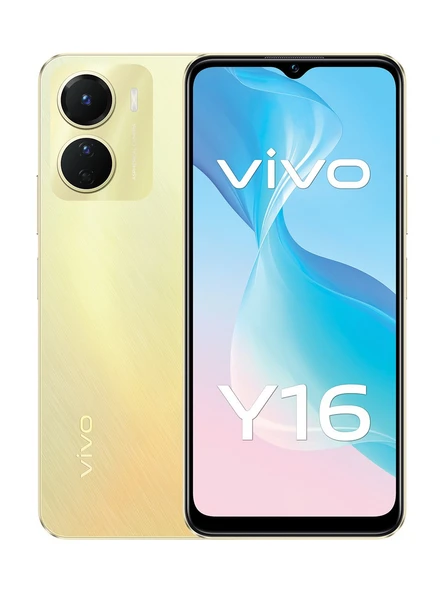 Vivo Y16 64 GB 4 GB Sarı (Vivo Türkiye Garantili) ürün görseli 1
