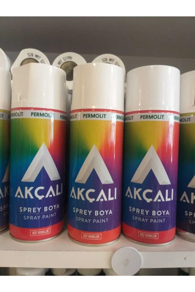 Akçalı Akcalı Sprey Boya 400 Ml Parlak Beyaz PARLAK BEYAZ ürün görseli 1