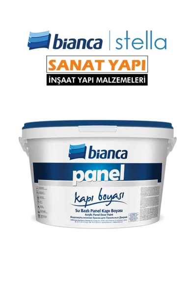 Bianca Amerikan Panel Kapı Boyası Beyaz 0,75  Litre ürün görseli 1