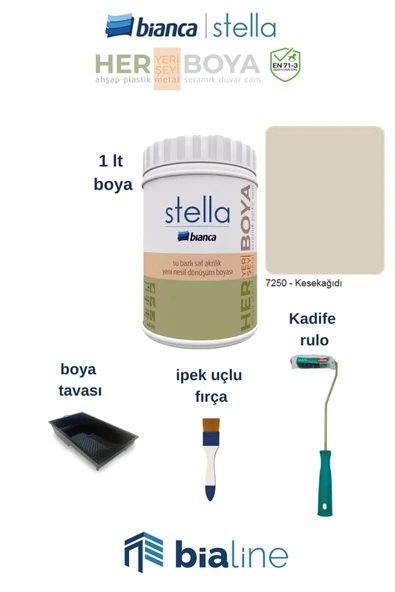 Bianca Stella Boya Seti Kesekağıdı ürün görseli 1