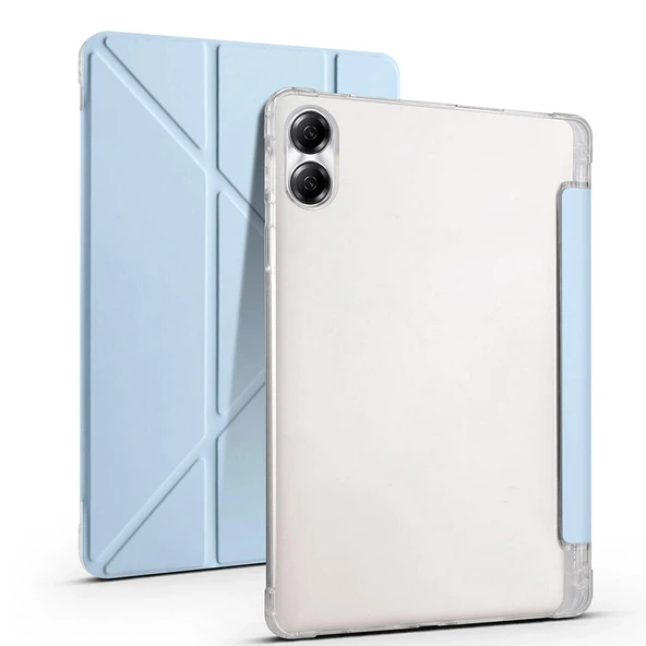 Huawei Honor Pad X9 11.5' Kılıf Zore Tri Folding Kalem Bölmeli Standlı Kılıf ürün görseli 1