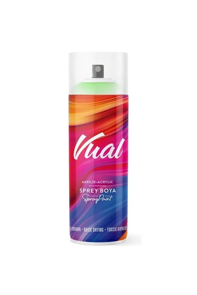 Akçalı Vual Sprey-400 ml Beyaz Parlak 9010 Beyazparlak ürün görseli 1