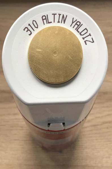 Akçalı Efekt Renkler Srepy Boya 400 Ml 310 - ALTIN YALDIZ ürün görseli 1