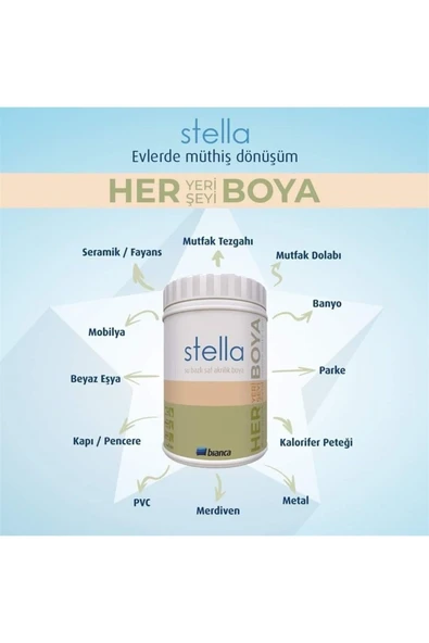 Bianca Stella Boya Vizon Gri - Resim 2