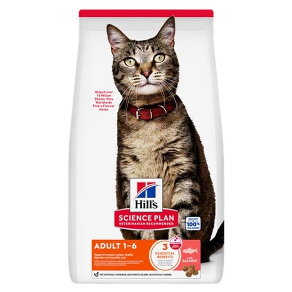Hills SP Somonlu Yetişkin Kedi Maması 1,5 kg ürün görseli 1