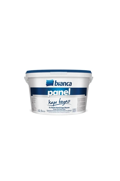 Bianca Su Bazlı Panel Kapı Boyası 2,50 Lt Beyaz BEYAZ - Resim 2