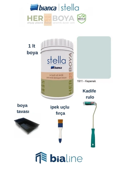 Bianca Stella Boya Seti Kepenek ürün görseli 1