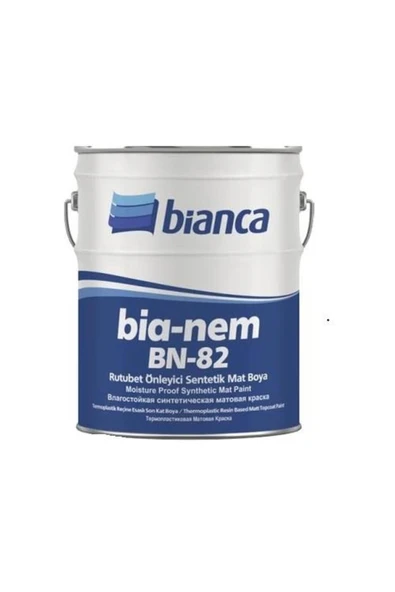 Bianca Bianem Bn-82 Rutubet Nem Önleyici Boya 0.75 Lt Beyaz Beyaz ürün görseli 1